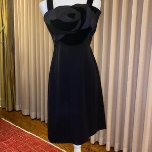 Diane Von Furstenberg Black Strapless Dress.  Worn once.